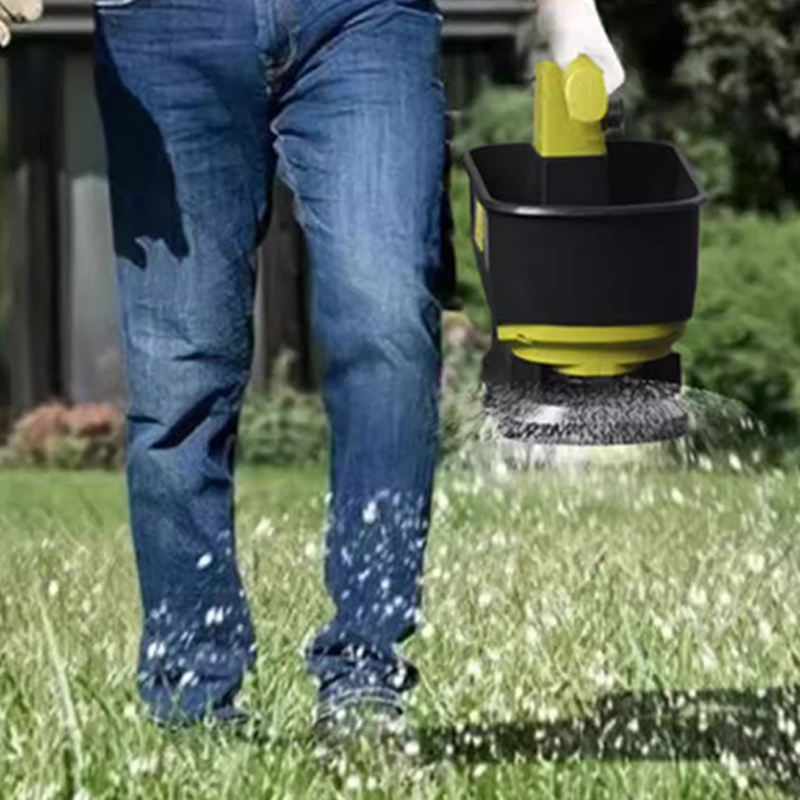 Grass Seed Spreader - Портативная сеялка, автоматический разбрасыватель, сельскохозяйственный электрический