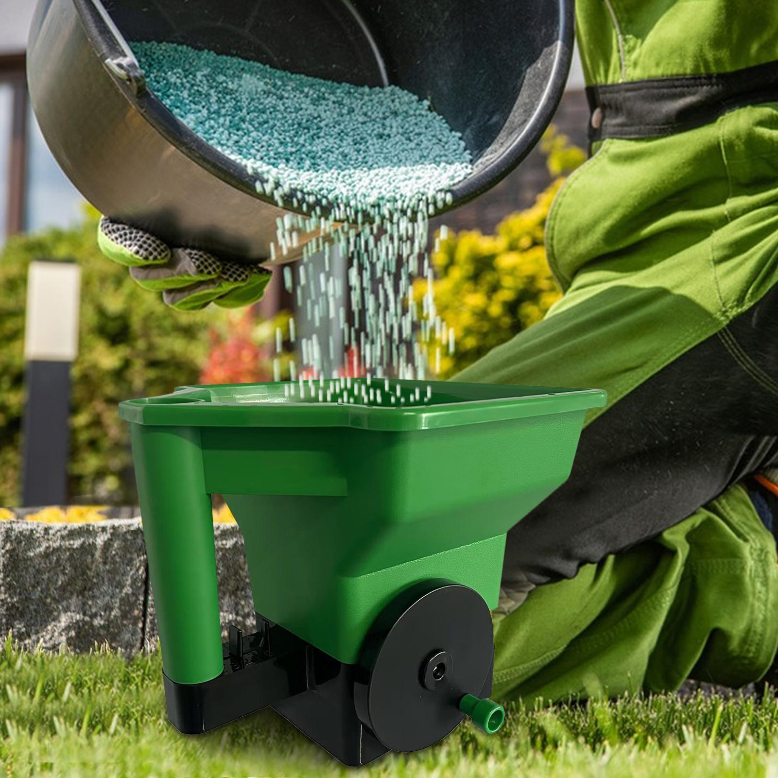 Grass Seed Spreader - Ручной разбрасыватель, сеялка для газонов, разбрасыватель