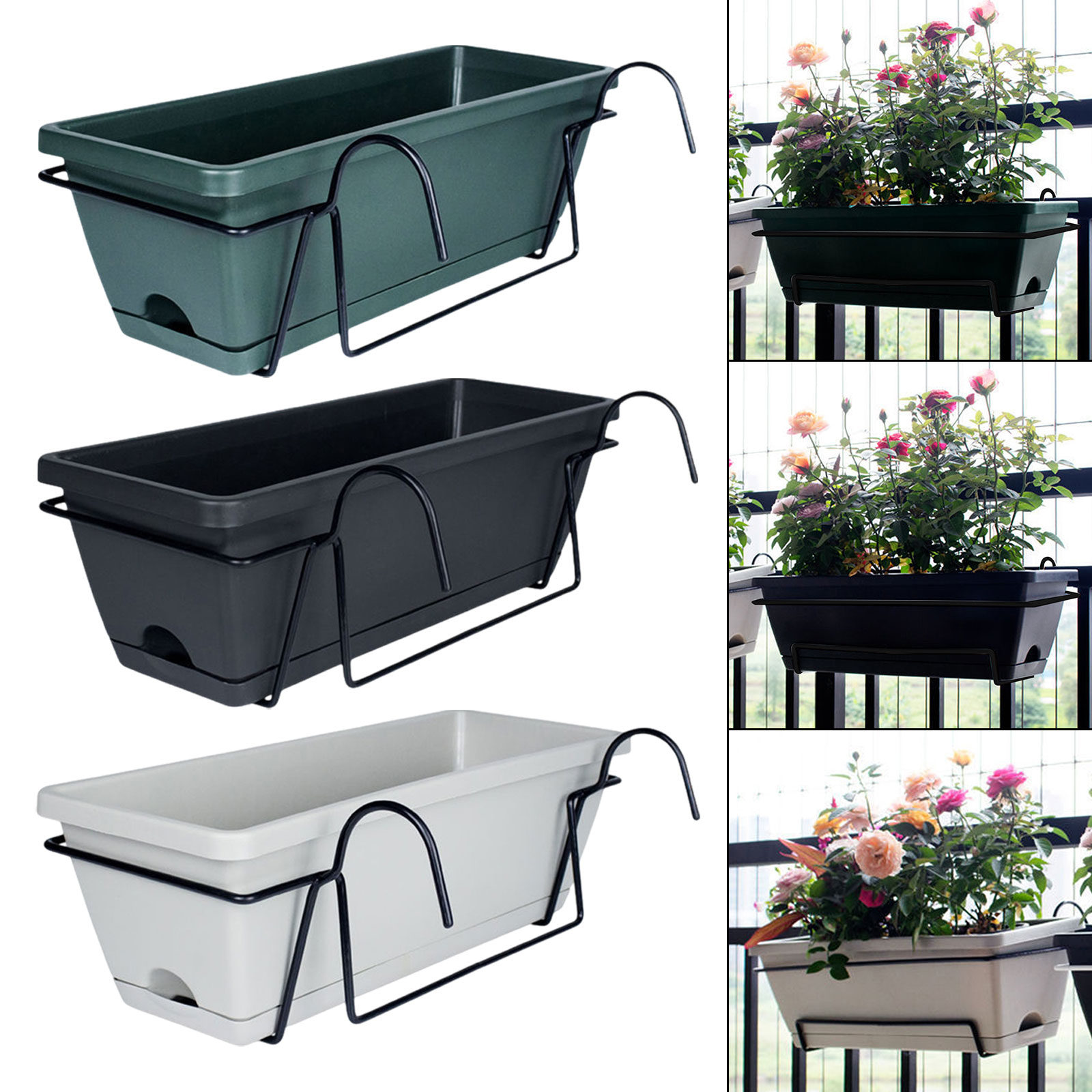 Vertical Wall Planter - Балконные перила, кашпо, корзина для растений,