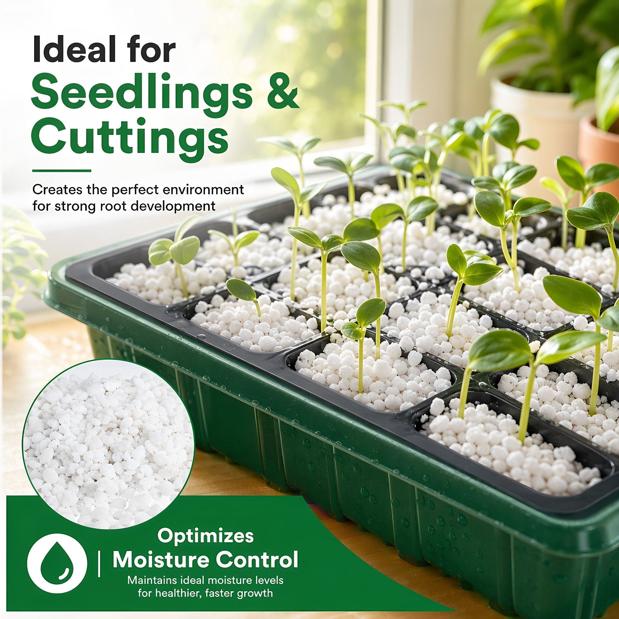 Перлит для садоводства, улучши – обзор и цена Horticulture Soil Perlite