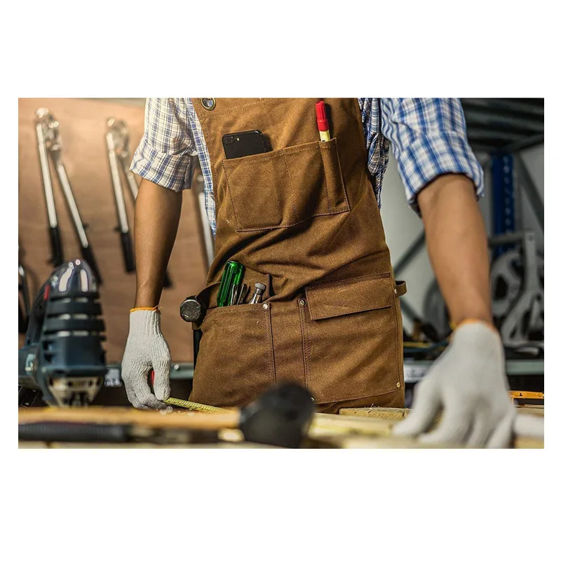 Утолщенный холщовый фартук, во – обзор и цена Gardening Tools Logo