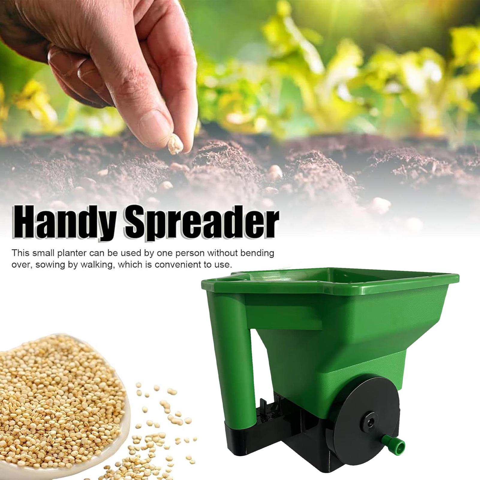 Ручной разбрасыватель, сеялка  – обзор и цена Grass Seed Spreader