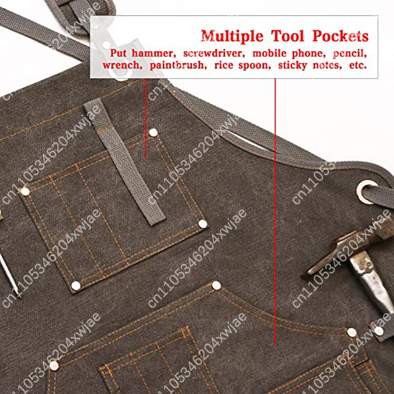 Прочный холщовый фартук с инди – обзор и цена Gardening Tools Logo