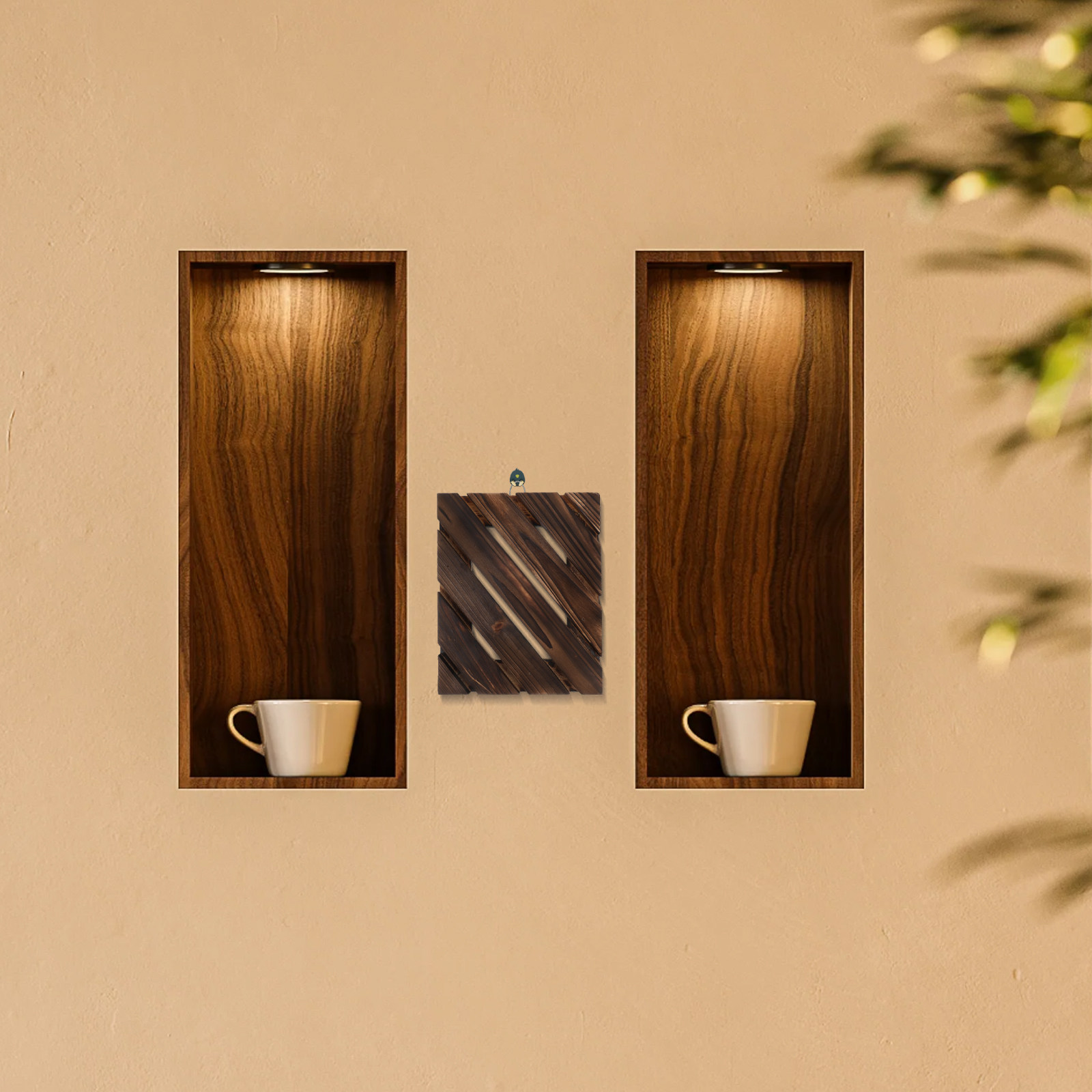 Деревянная настенная подставка – обзор и цена Vertical Wall Planter